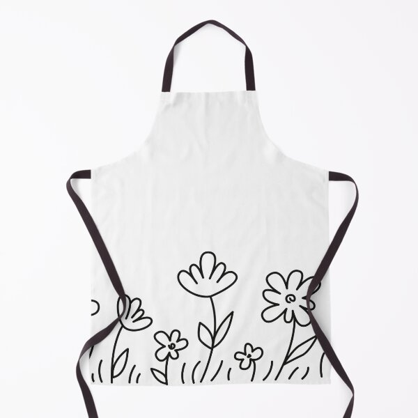 Item preview, Decorative flowers, hand drawn in childish style designed and sold by CHERRY--SHOP.