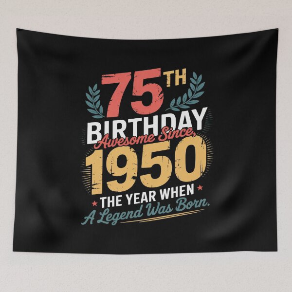 Item preview, 75 Year Old 1950  75th Birthday  designed and sold by BeetleMalon.