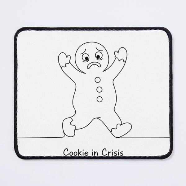 Item preview, One-Line Gingerbread Man – Minimalist Christmas Cookie Line Art designed and sold by LaurannaDesign.