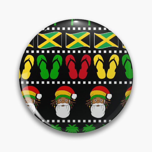 Item preview, Jamaican Tropical Christmas Sweater Pattern designed and sold by HotHibiscus.