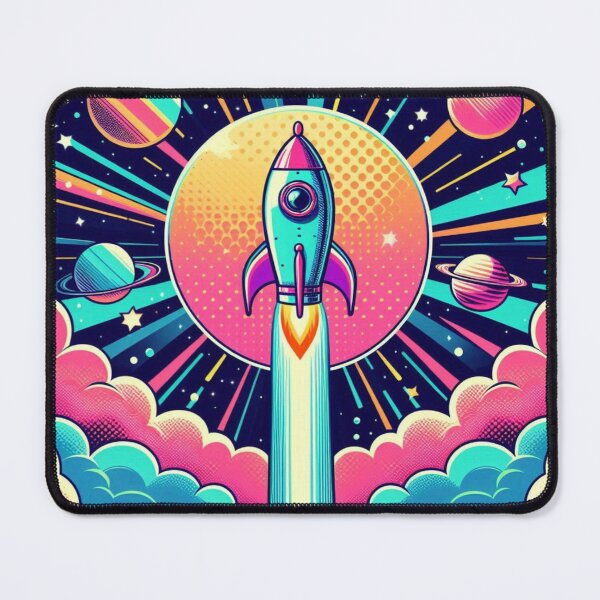 Item preview, Colorful rocket desighn designed and sold by Dogandesighn.