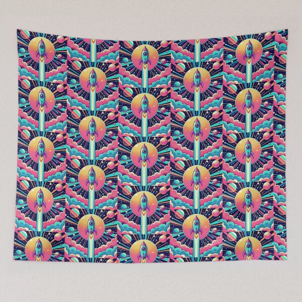 Item preview, Colorful rocket desighn  designed and sold by Dogandesighn.