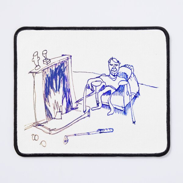 Item preview, Contented retirement sketch designed and sold by Lawn073.