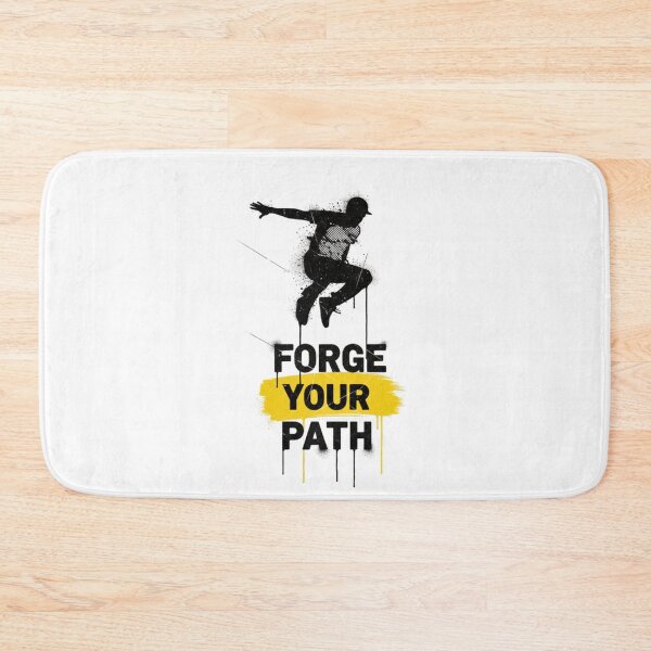 Item preview, Forge Your Path – Motivational Parkour Silhouette Design designed and sold by Kavya Art.