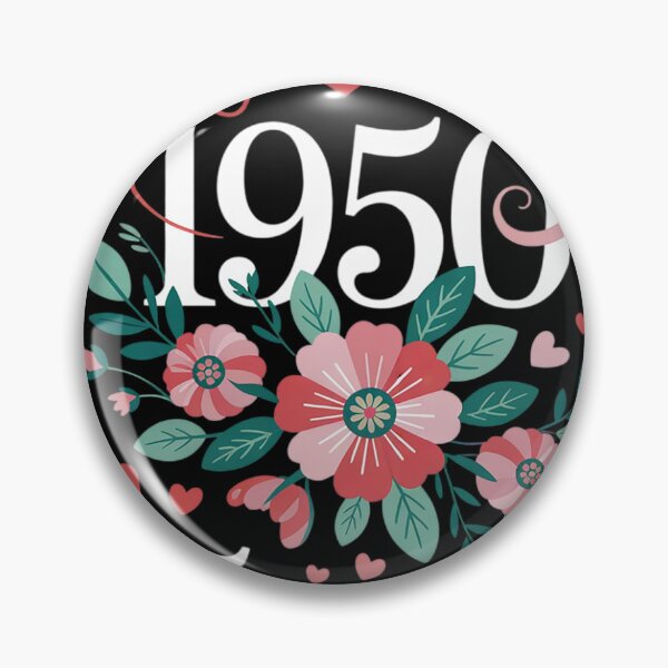 Item preview, 75 Year Old Made In 1950 Floral 75th Birthday Women  designed and sold by BeetleMalon.