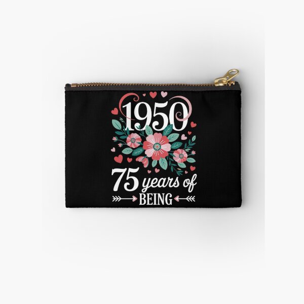 Item preview, 75 Year Old Made In 1950 Floral 75th Birthday Women  designed and sold by BeetleMalon.