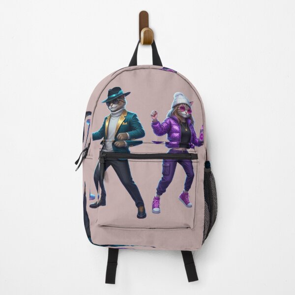 Item preview, Cosmic Cat Concert | Galaxy Disco Party with Neon Lights designed and sold by E-SarnEdge.