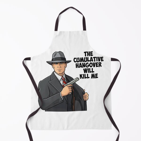 Item preview, Vintage Archer American Sitcom - The Cumulative Hangover Will Kill Me designed and sold by rishiroberson3.