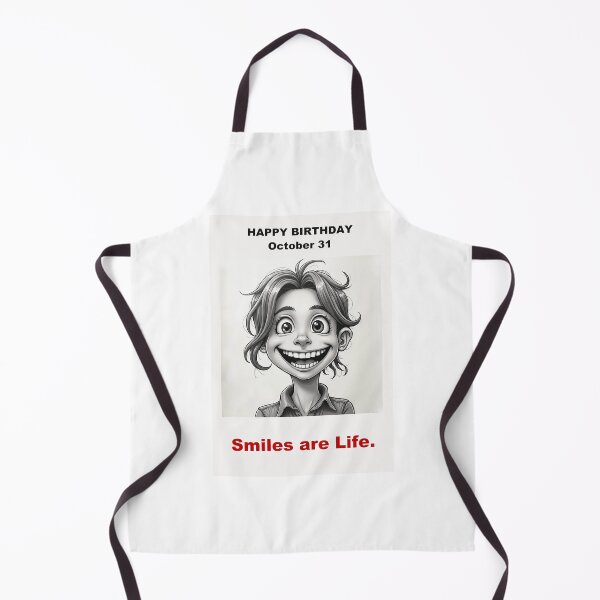 Item preview, Happy Birthday – October 31 • Smiles are Life designed and sold by ariksworld.