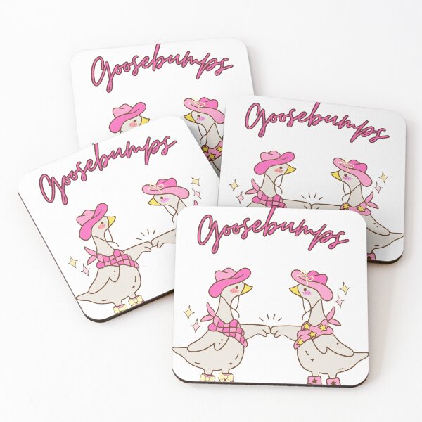 Item preview, Girly Silly Goose Fist Bump — Cute Cartoon Goose Design designed and sold by SpacedOutRITZ.