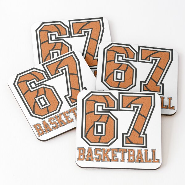 Item preview, 67, Six Seven Meme Funny Gifts For Basketball Lover designed and sold by DavdPrt.