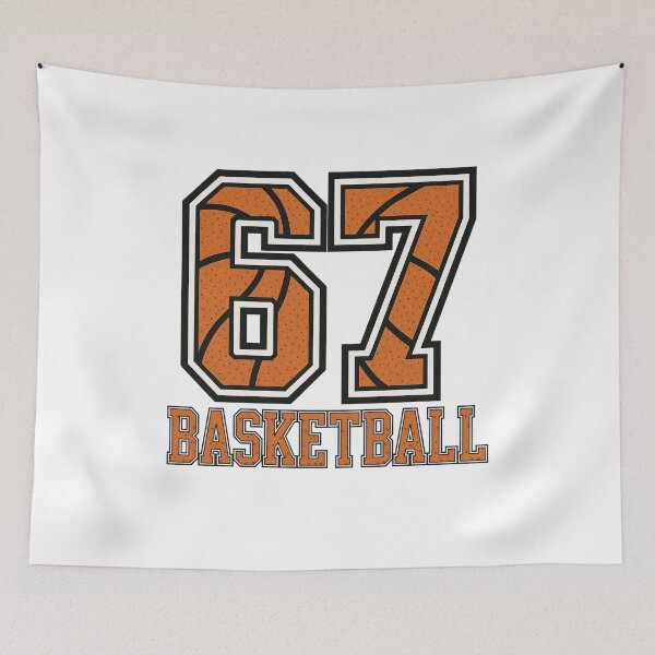 Item preview, 67, Six Seven Meme Funny Gifts For Basketball Lover designed and sold by DavdPrt.
