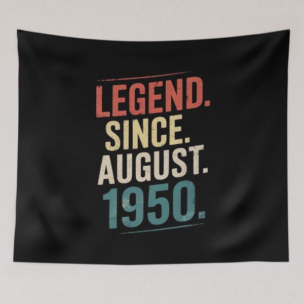 Item preview, 75 Years Old Legends Since August 1950 75th Birthdaya designed and sold by BeetleMalon.