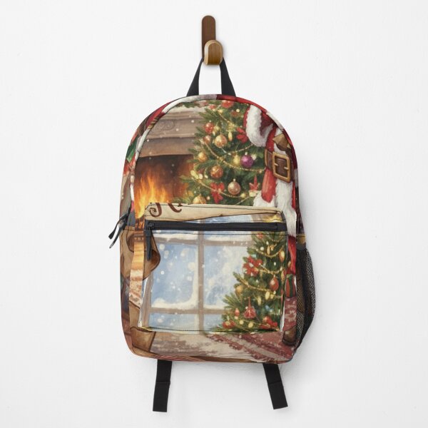 Item preview, "Merry Christmas & Happy New Year" Classic Holiday Scene designed and sold by designwiss.