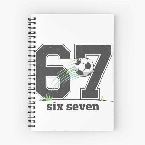 Item preview, 67, Six Seven Meme Funny Gifts For Soccer Lover designed and sold by DavdPrt.