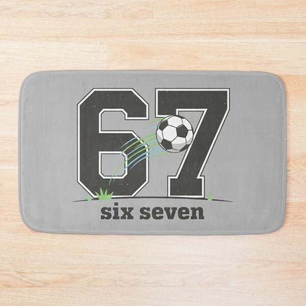 Item preview, 67, Six Seven Meme Funny Gifts For Soccer Lover designed and sold by DavdPrt.