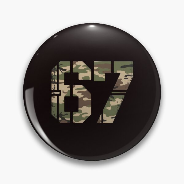 Item preview, Camo Six Seven – Hunting & Meme Culture Mashup designed and sold by Redgiant87x.