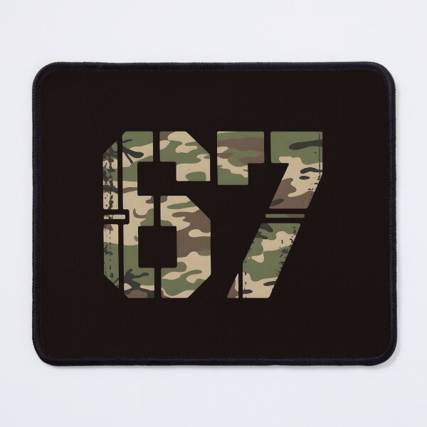 Item preview, Camo Six Seven – Hunting & Meme Culture Mashup designed and sold by Redgiant87x.