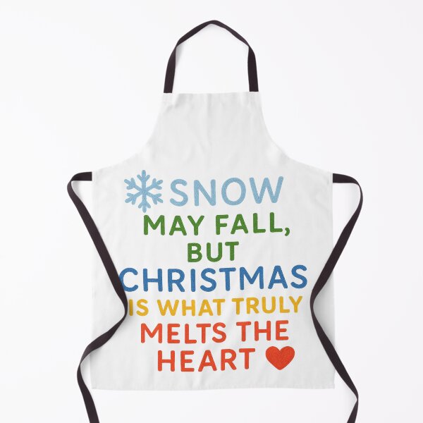 Item preview, Snowy Christmas Heart Quote – Winter Holiday Typography designed and sold by Gurjeetpixelart.