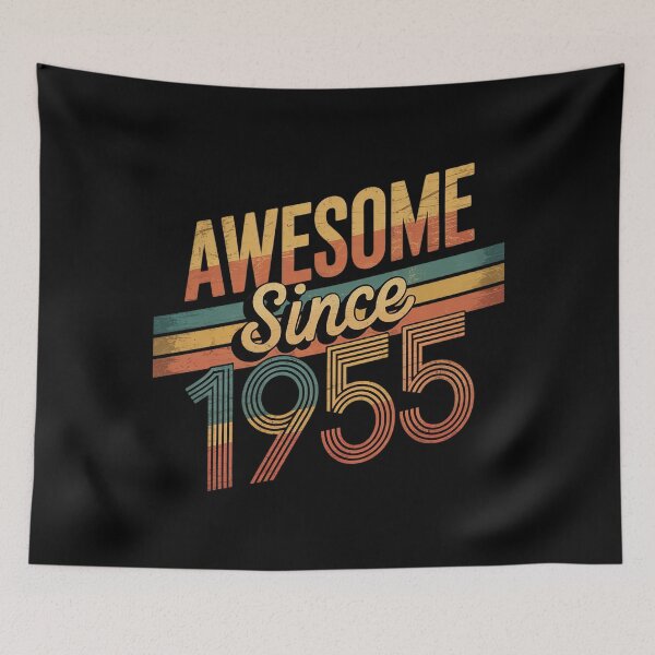 Item preview, Awesome Since 1955 70th Birthday 70 Years Old Bday Men Women  designed and sold by BeetleMalon.