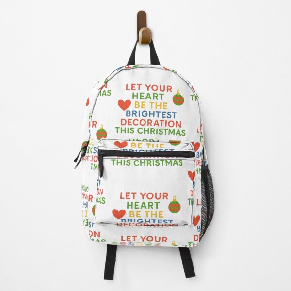 Item preview, Brightest Heart Christmas Quote – Festive Decorative Typography designed and sold by Gurjeetpixelart.