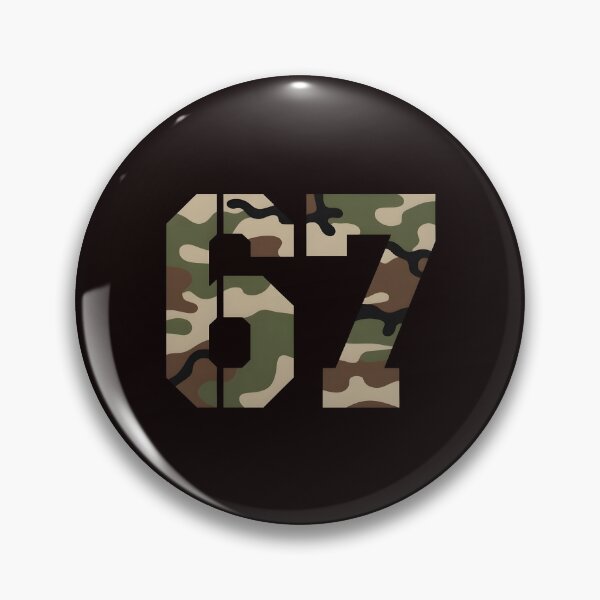 Item preview, Camo Six Seven – Meme-Inspired Hunting Camo designed and sold by Redgiant87x.