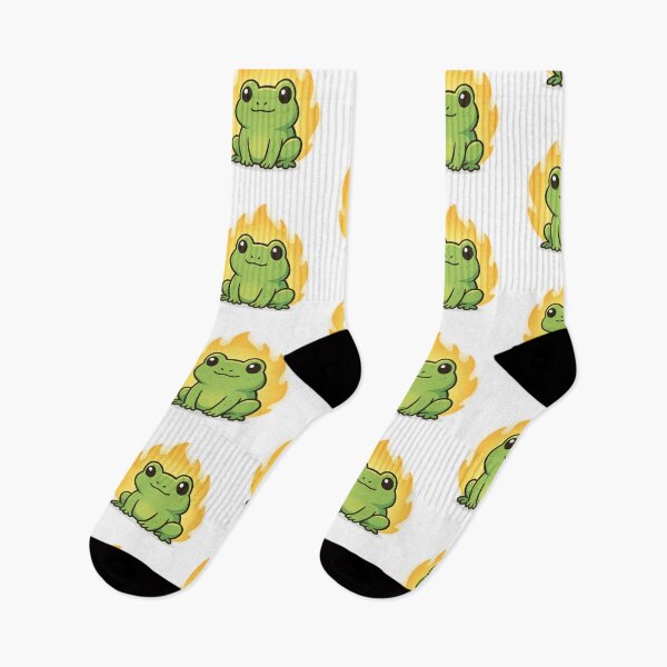 Item preview, Aura Frog – Cute Mood Energy Frog Sticker designed and sold by 404 Ink.