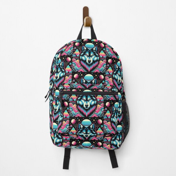Item preview, Colorful geometric wolf designed and sold by Dogandesighn.