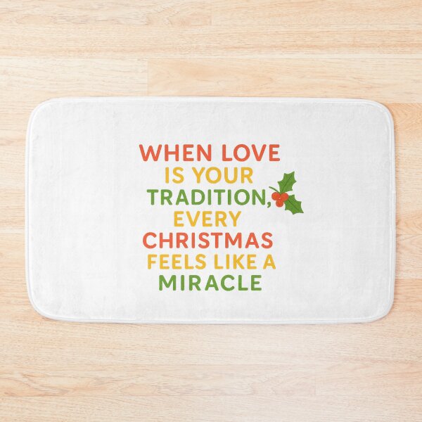 Item preview, Christmas Miracle Love Quote – Cozy Holiday Art designed and sold by Gurjeetpixelart.