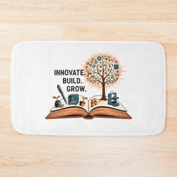 Item preview, Innovate Build Grow – Creativity & Innovation Tree Design designed and sold by Kavya Art.