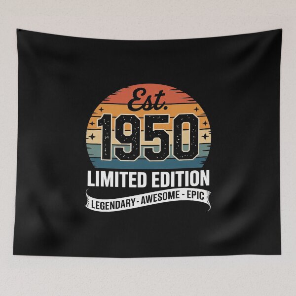 Item preview, Est 1950 75th Birthday 75 Year Old  designed and sold by BeetleMalon.