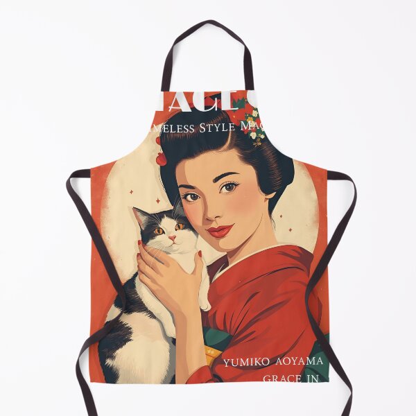 Item preview, Vintage City Magazine - Yumiko Aoyama - Kimono Cat Japan Lady designed and sold by Vintage City.
