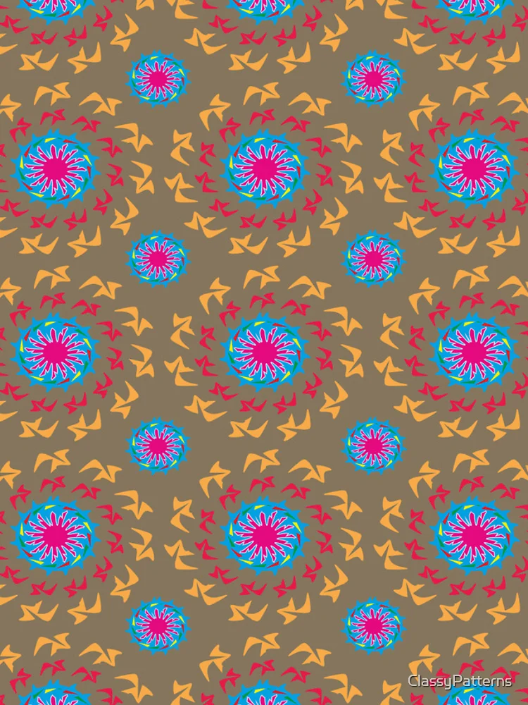 Thumbnail 5 of 5, iPhone Case, Abstract Circular Pattern Design 4 designed and sold by ClassyPatterns.