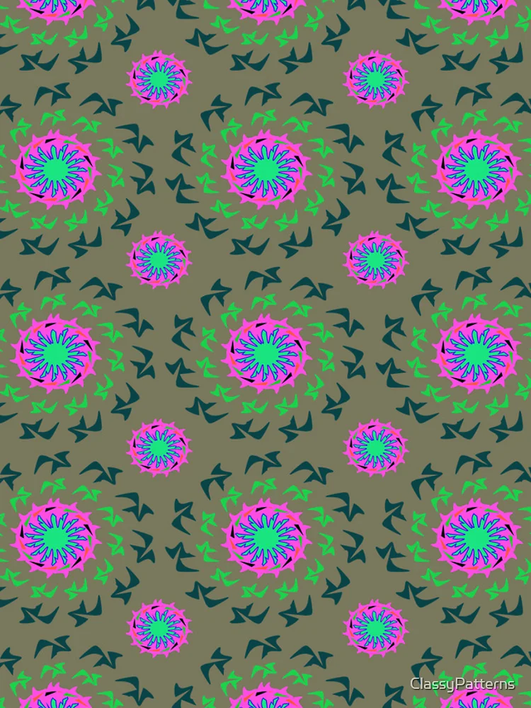 Thumbnail 5 of 5, iPhone Case, Abstract Circular Pattern Design 3 designed and sold by ClassyPatterns.