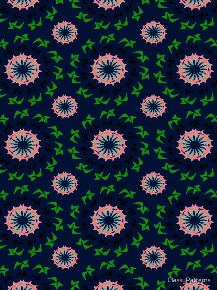 Thumbnail 5 of 5, iPhone Case, Abstract Circular Pattern Design 2 designed and sold by ClassyPatterns.