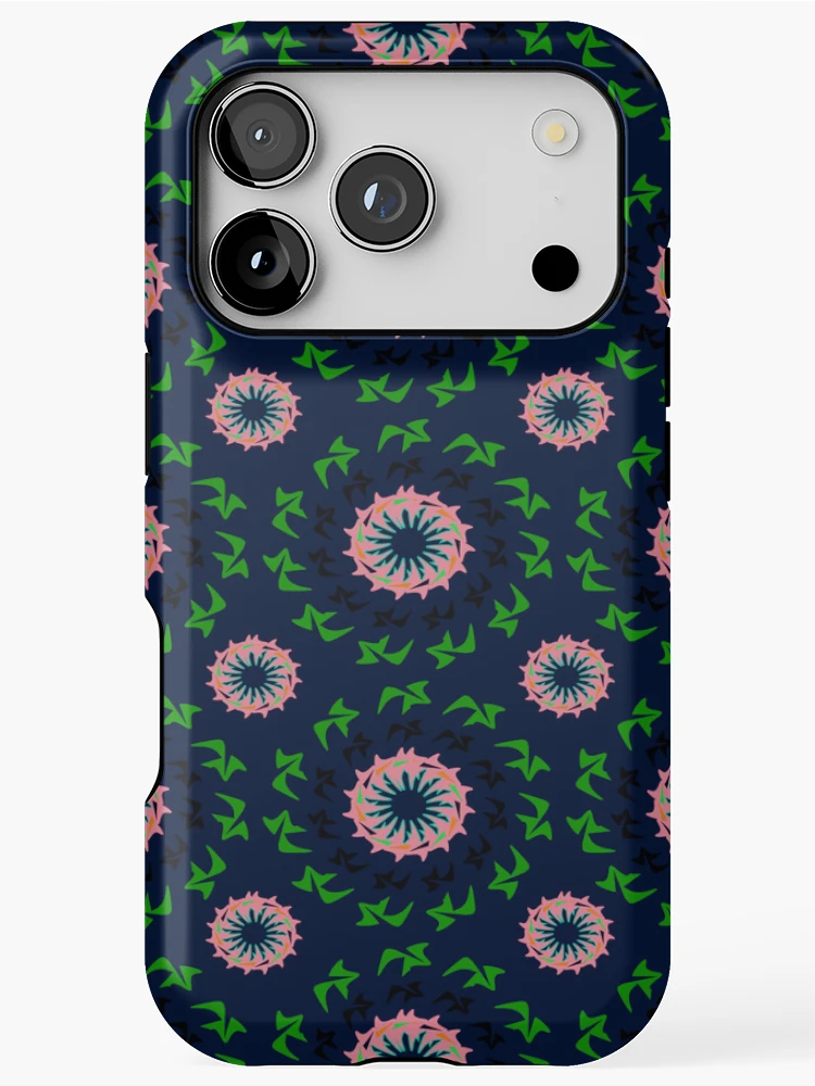 Thumbnail 1 of 4, iPhone Case, Abstract Circular Pattern Design 2 designed and sold by ClassyPatterns.