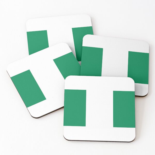 Item preview, Nigeria Flag – Green and White Harmony Design designed and sold by Dany05117671.
