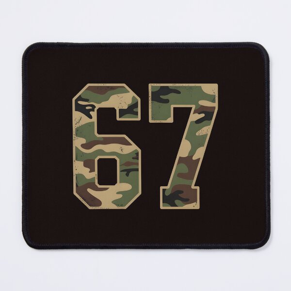 Item preview, Camo Six Seven – Retro Camo Military Meme designed and sold by Redgiant87x.