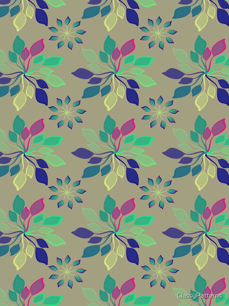 Thumbnail 4 of 4, iPhone Case, Charming Floral Patterns Design 7 designed and sold by ClassyPatterns.