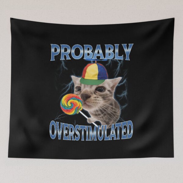 Item preview, Probably Overstimulated designed and sold by elderberry.