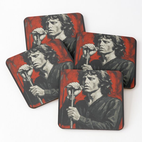 Item preview, Acrylic Jim Morrison Art TheAmericanPoet The Doors Portrait Painting designed and sold by stinemais4540.