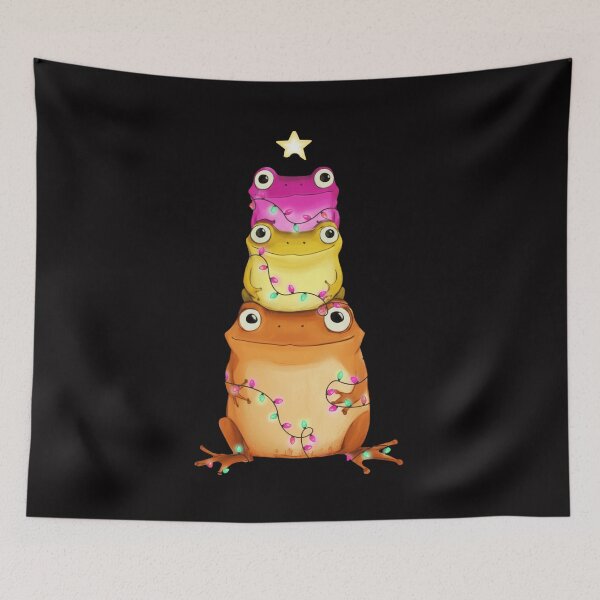 Item preview, Frog Christmas Tree, Cute Frog Christmas, Frog Lover, Women Christmas designed and sold by DesignDenDo ⭐⭐⭐⭐⭐.