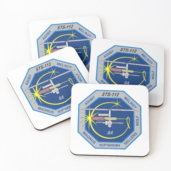 Item preview, Space Shuttle, STS-112, Mission Patch designed and sold by CharlieDesings.