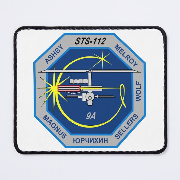 Item preview, Space Shuttle, STS-112, Mission Patch designed and sold by CharlieDesings.