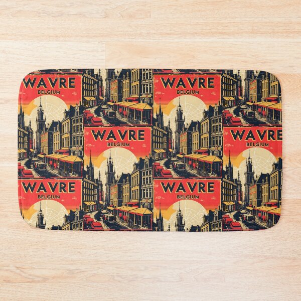Item preview, Wavre Belgium 1950s Vintage Travel Tourism designed and sold by TravelersGems.