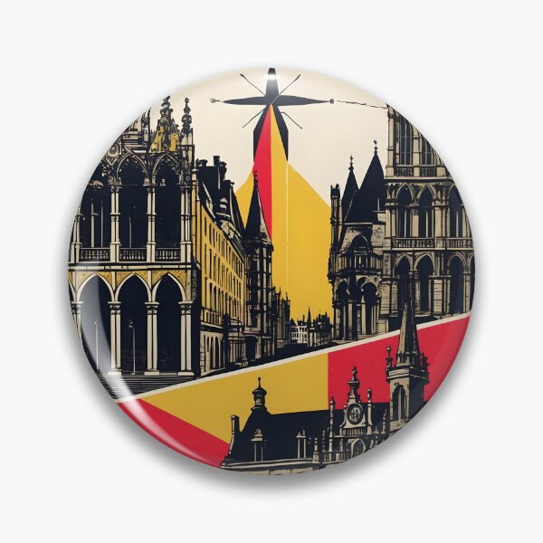 Item preview, Ypres Belgium 1950s Vintage Travel Tourism designed and sold by TravelersGems.