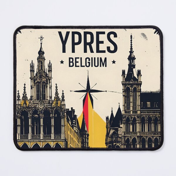 Item preview, Ypres Belgium 1950s Vintage Travel Tourism designed and sold by TravelersGems.