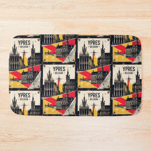 Item preview, Ypres Belgium 1950s Vintage Travel Tourism designed and sold by TravelersGems.