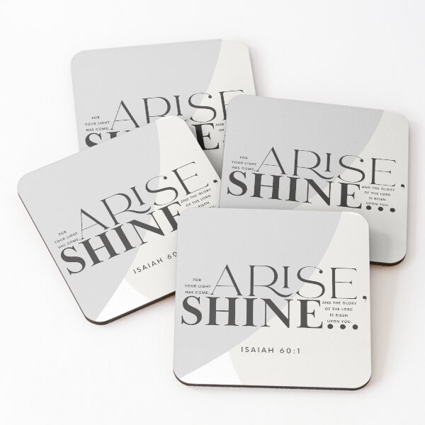 Item preview, Rise and shine - Art decor designed and sold by Wordtees & Crafts .