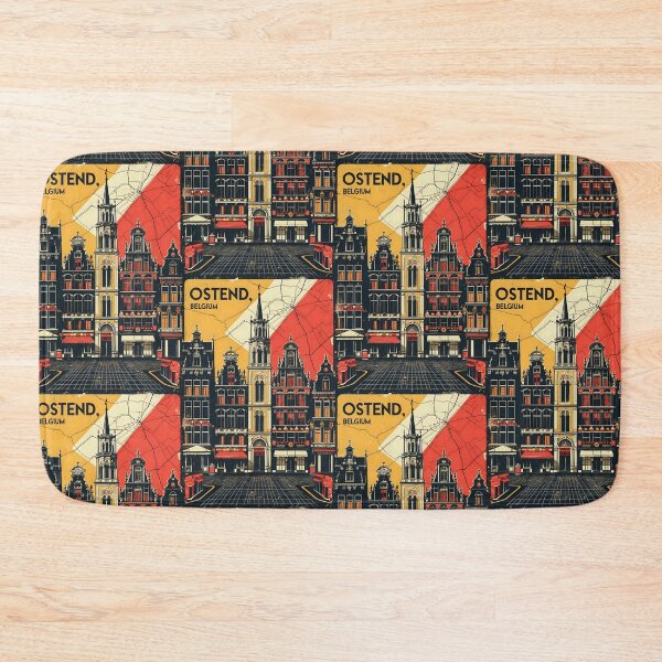 Item preview, Ostend Belgium 1950s Vintage Travel Tourism designed and sold by TravelersGems.